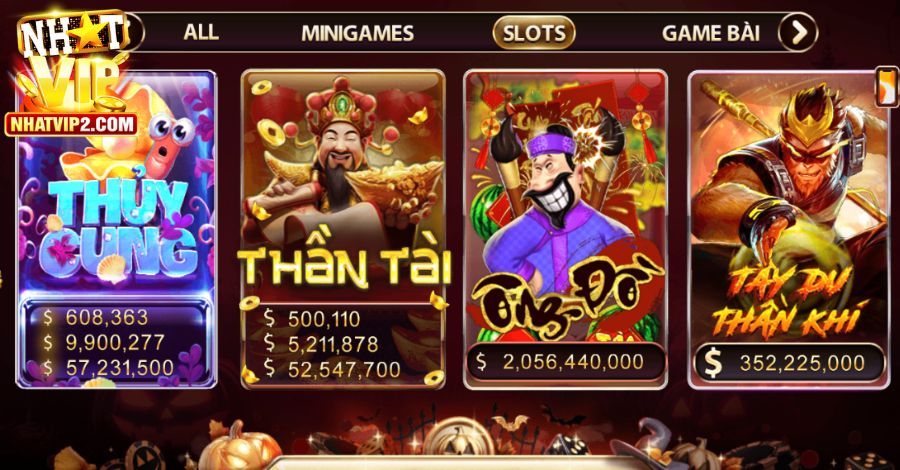 Các trò chơi slot game hấp dẫn