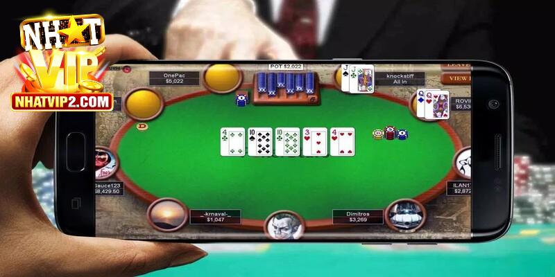 Điểm qua 4 vòng đấu trong Poker Nhatvip